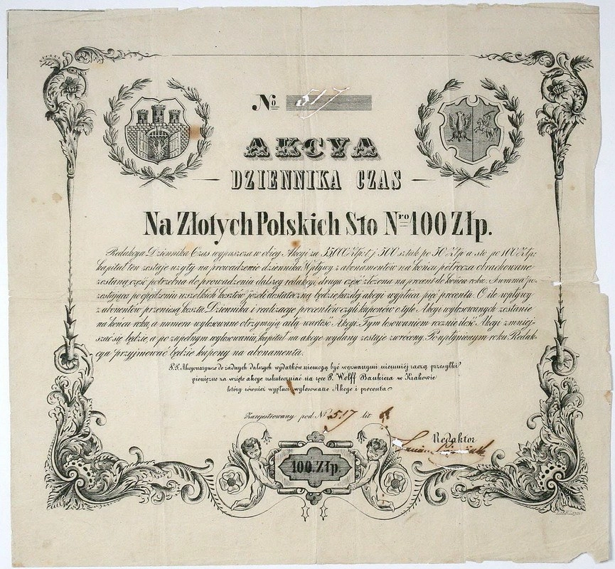 Zdjęcie akcji Dziennik Czas